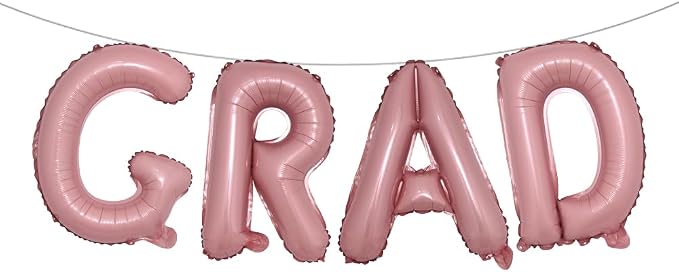 Foil Balloons Congrats Graduation Party Balloons Congratulations Letter Grad by RUIANSI