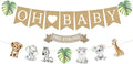 Weecent Pre-Strung 6ft Burlap Oh Baby Banner by Weecent
