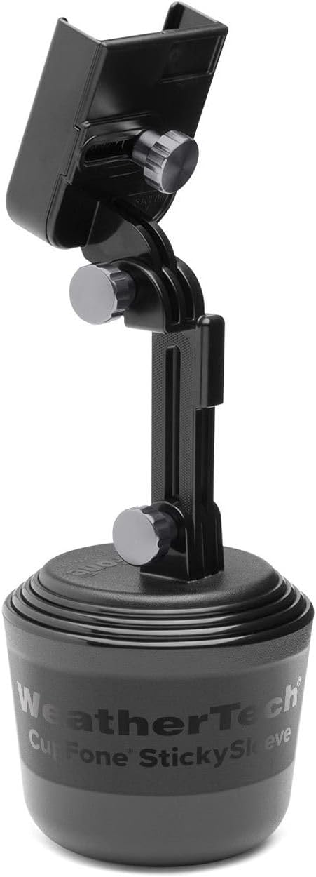 WeatherTech CupFone with Extension – Adjustable, Universal Cup Holder Cell by WeatherTech