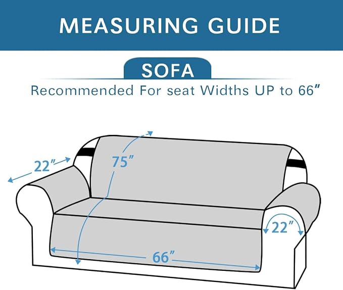 H.VERSAILTEX Water Repellent Sofa Cover Couch Cover Sofa Slipcover - Image 2