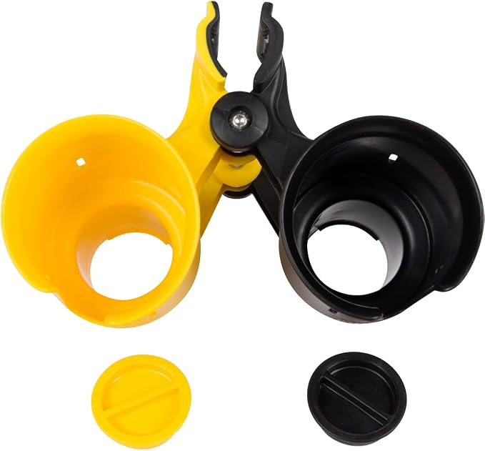 Patented Clamp On Boat Cup Holder |Multifunction Dual Drink Caddy - Image 5