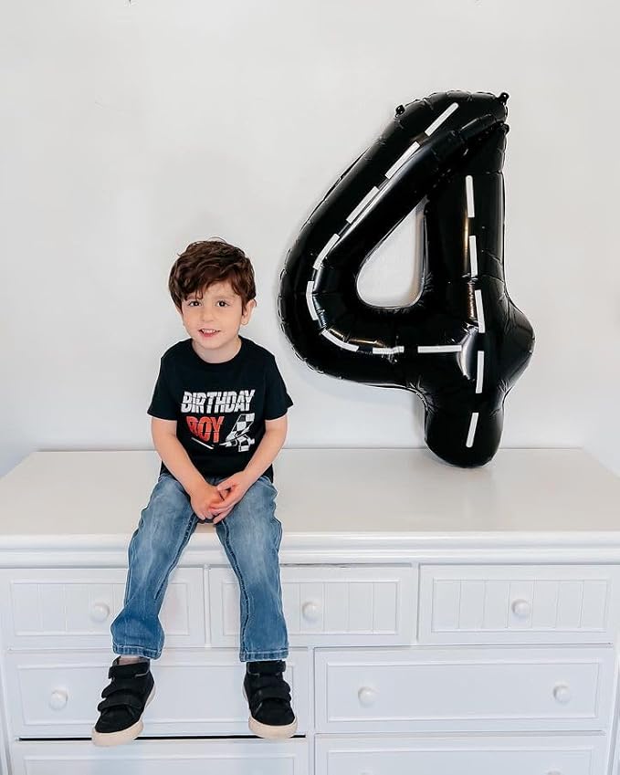 Line 5 Balloon - Number Balloon 40 Inch, 5th Line Birthday Decorations | Giant - Image 8