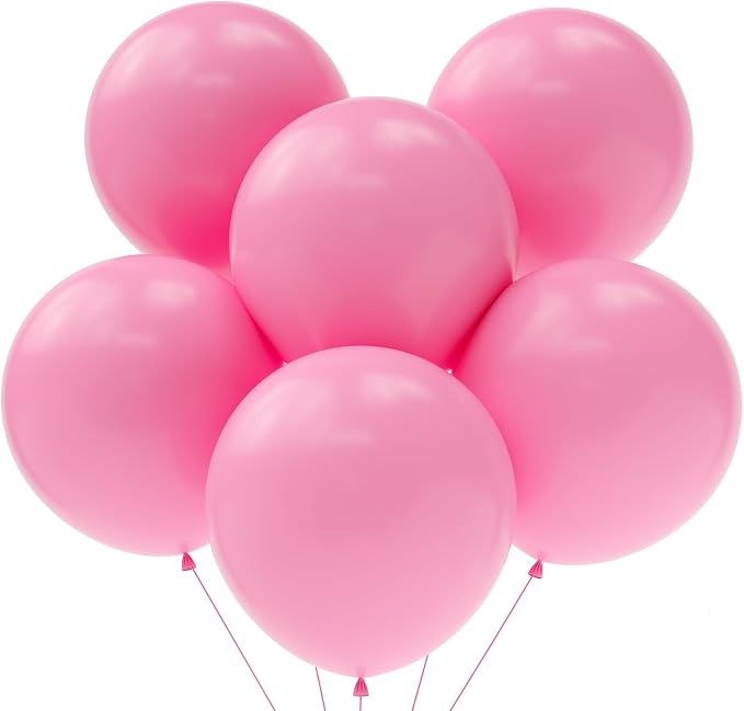 30pcs Pastel Pink Balloons 18 Inch Large Balloon by BAIBAOXIANG