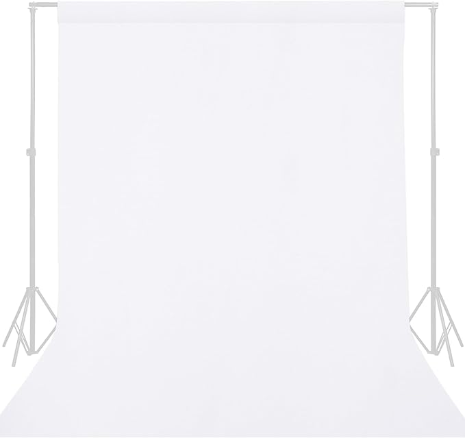 GFCC 6FTx9FT White Backdrop Background by GFCC