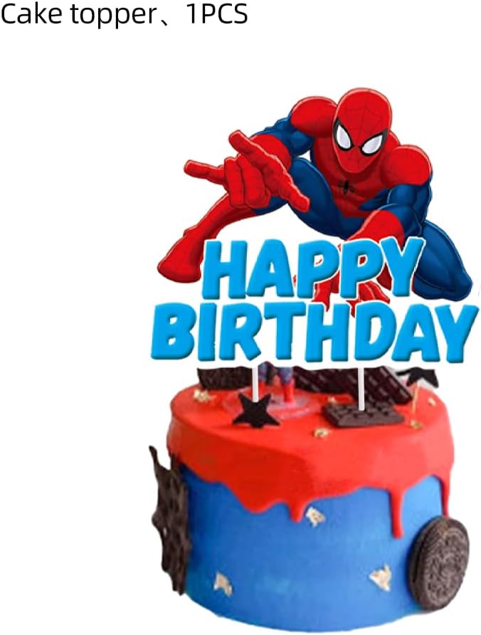 25PCS Cake Toppers Cupcake Toppers Cake Decorations Birthday Party Supplies - Image 2