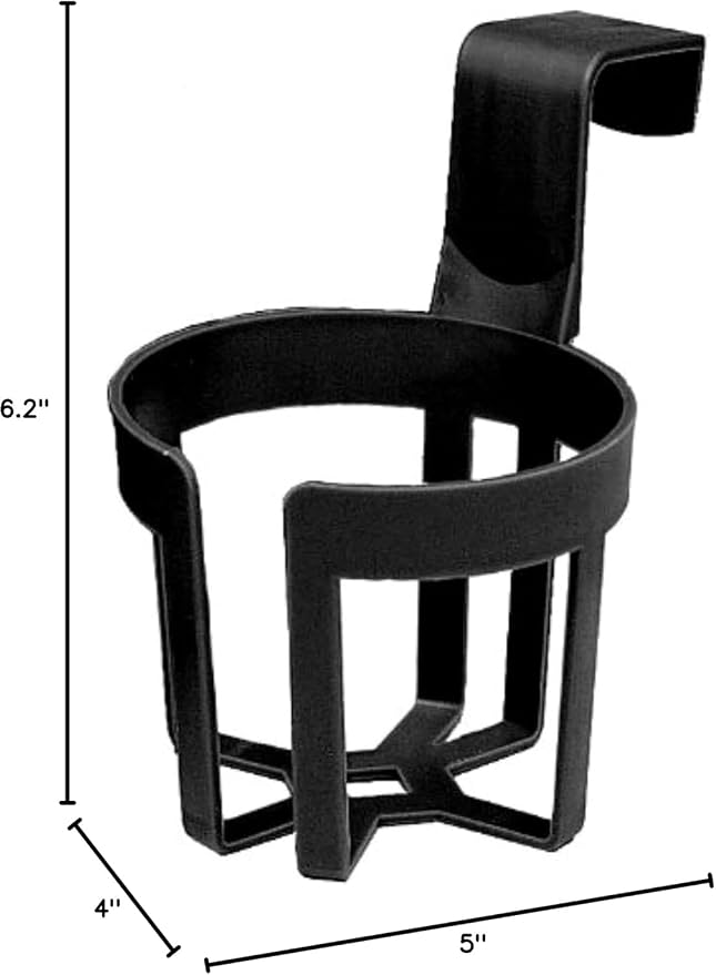 91100 Black Large Cup Holder - 44 oz.Capacity - Image 4