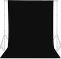 GFCC 8FTX10FT Black Backdrop Background by GFCC