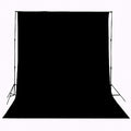 Background Solid Black Backdrop Muslin Portrait Background Screen by HMTFOTO