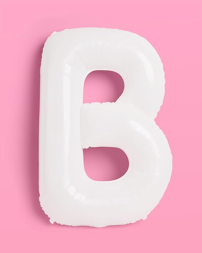 xo, Fetti 40in Giant White BRIDE Balloons XL | Bachelorette Wedding Decor | - Image 6