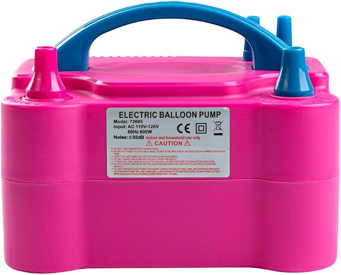 Restaurantware-Balloonify 600W Electric Air Pump, 1 Portable Balloon Inflator - Image 10