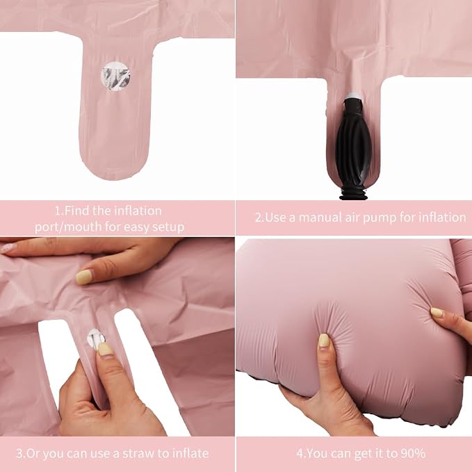 5Pcs 38 Inch Giant Pink Bow Balloon - Image 3