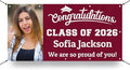 Personalized Graduation Photo Vinyl Banner Sign by Milweb1LLC