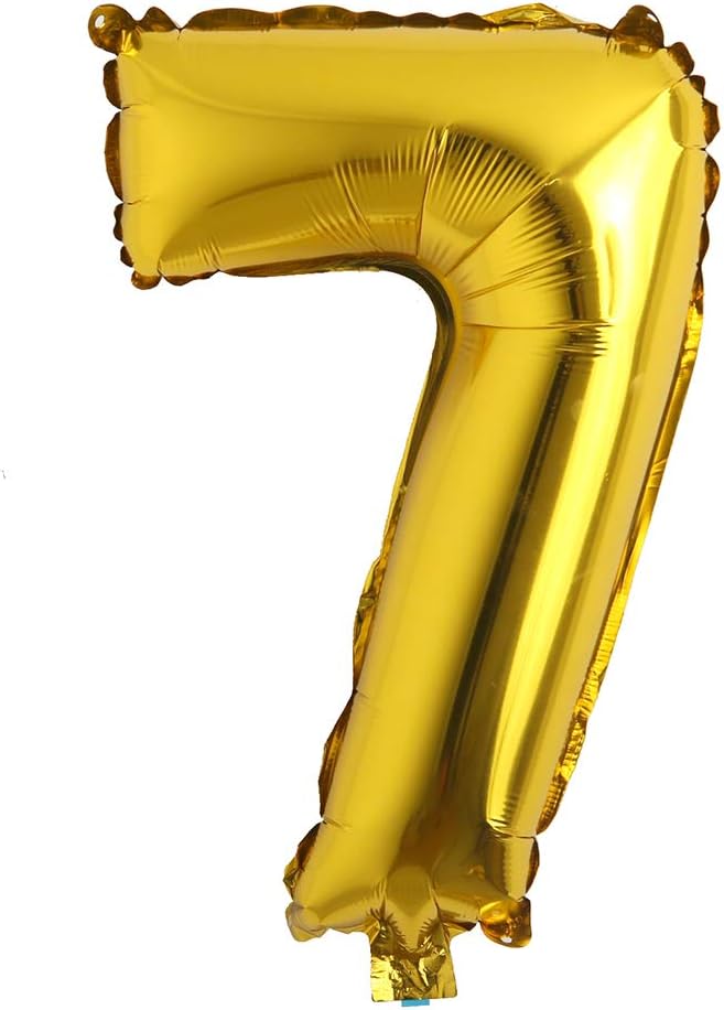 16" Alphabet Letter and Number Balloons Set Package, Aluminum Hanging Foil Film by RUIANSI