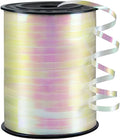 White Gradient Curling Ribbon, 1/5" Wide x 500 Yards Christmas Curling Ribbons by KMERLIFE