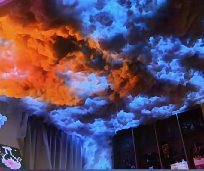 Cloud LED Lights for Ceiling. 3D Thunder Clouds RGB Light - Image 3