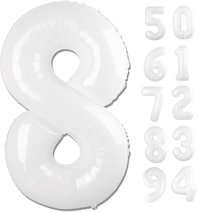 White 8 Balloon by IWERP