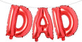 16 INCH DAD Multicolor optional Foil Letter Balloon 16" Happy Father's Day Best by RUIANSI