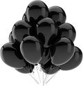 KBZVNAF Black Balloons Latex Party Balloons by KBZVNAF