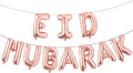 16-Inch Rose Gold Eid Mubarak Foil Balloons by REIANS