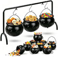 CESOF 12 Pcs Cauldron Halloween Party Decorations Witches Cauldron Bowls by CESOF