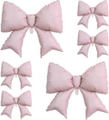 4pcs Jumbo Oversized Ribbon Balloons Coquette Bow Balloons Bow Party Coquette by Unknown
