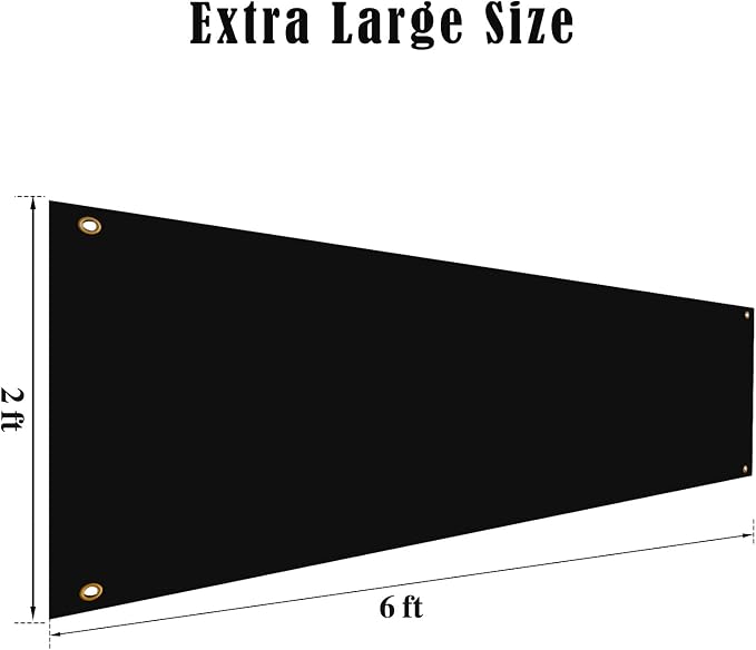 Zonon Large Blank Banners And Signs Polyester Oxford Cloth Sublimation Banner - Image 2