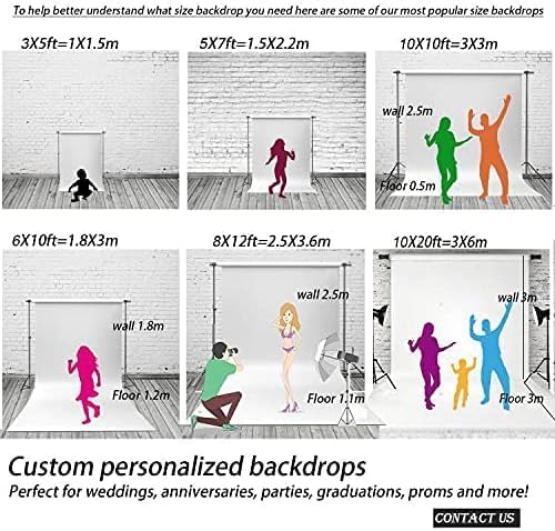 MEHOFOND 7x5ft Mr and Mrs Custom Backdrop - Image 3