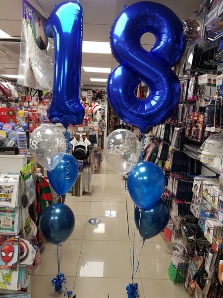 Night Blue Number 3 Balloon 40 Inch - Image 8