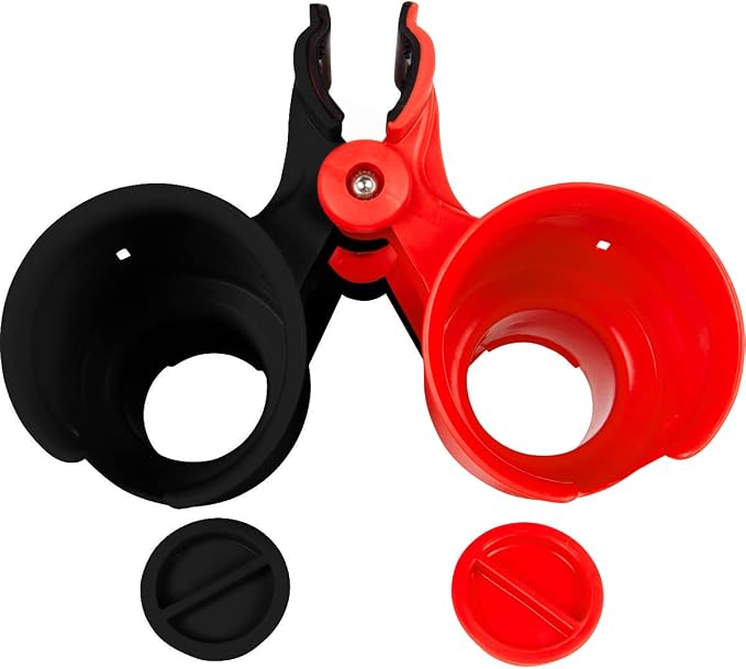 Patented Clamp On Boat Cup Holder | Multifunction Dual Drink Caddy - Image 4
