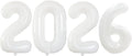 2026 Foil Number Balloons for 2026 New Year Eve Festival Party Supplies by GOER