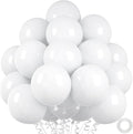 50pcs White Balloons, Helium Quality 12inch White Party Balloon by Colorfullifefromnowon