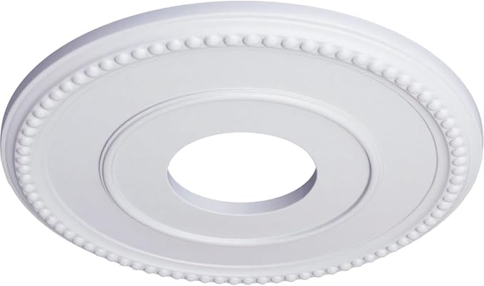 Ekena Millwork CM12BR Bradford Ceiling Medallion, 12 1/2"OD x 3 7/8"ID x 3/4"P - Image 2