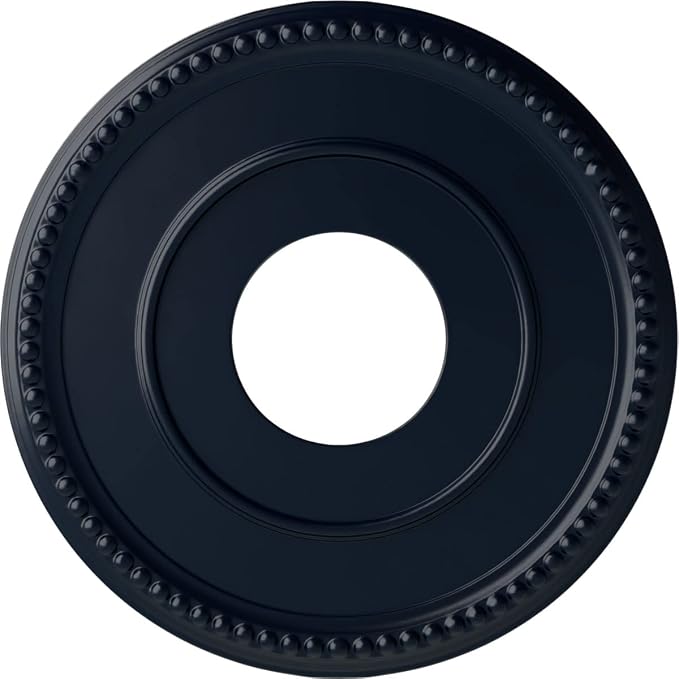 Ekena Millwork CM12BRMDF 12-1/2" x 3-7/8" x 3/4" Bradford Ceiling Medallion by EkenaMillwork