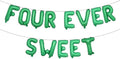 Four Ever Sweet Birthday Decorations, 4 Four Years Old Fourth 4th Girl Boy by RUIANSI