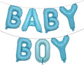 16 inch Baby Boy Girl Banner Foil Letter Balloons Garland by RUIANSI
