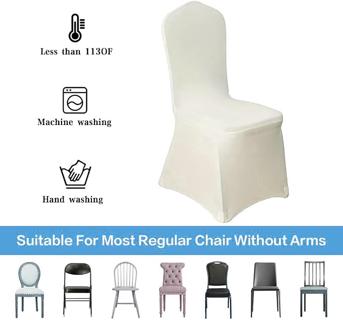 100 Pcs Beige Washable Removable Universal - Image 3