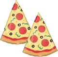 Set of 2 Pizza Slice 29" Foil Party Balloon by ArtisanOwl