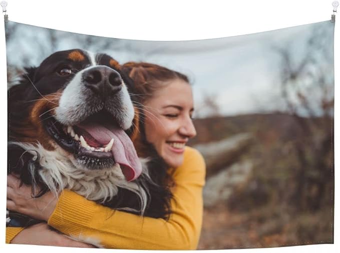 JINJUREN Custom Tapestry Upload Images Banners and Signs Customize - Image 9