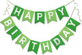 Letjolt Green Happy Birthday Banner Green Garland 13pcs | Theme Birthday Party by Letjolt