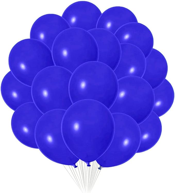 300 Pack Royal Blue Balloons 12 inch Blue Latex Party Balloon Bulk by ZWZLIULIAN