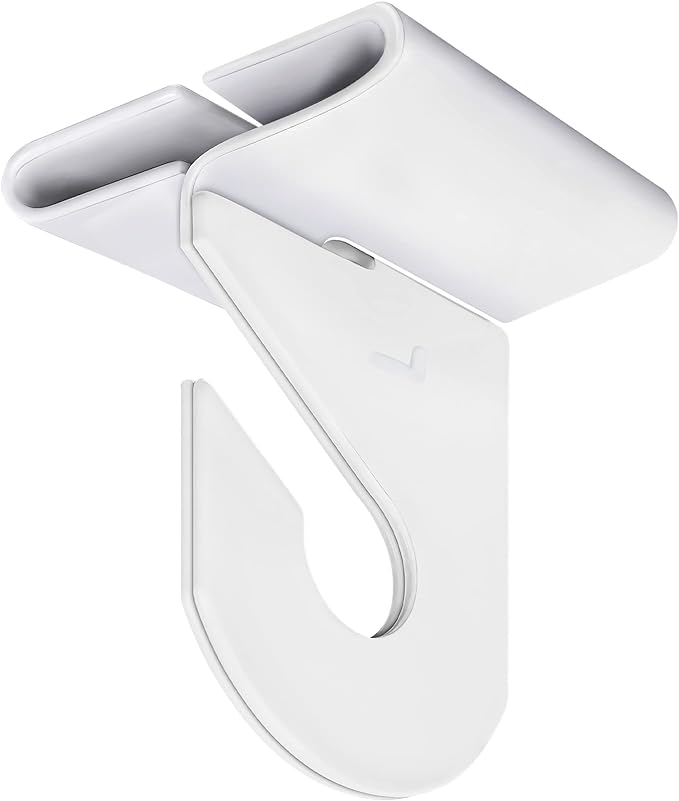 10 Pairs Drop Ceiling Hooks for Hanging, Suspended Track Ceiling Tile Clips by Wakhow
