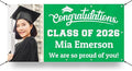Personalized Graduation Photo Vinyl Banner Sign by Milweb1LLC