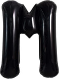 TONIFUL 40 Inch Large Black M Letter Balloon by TONIFUL