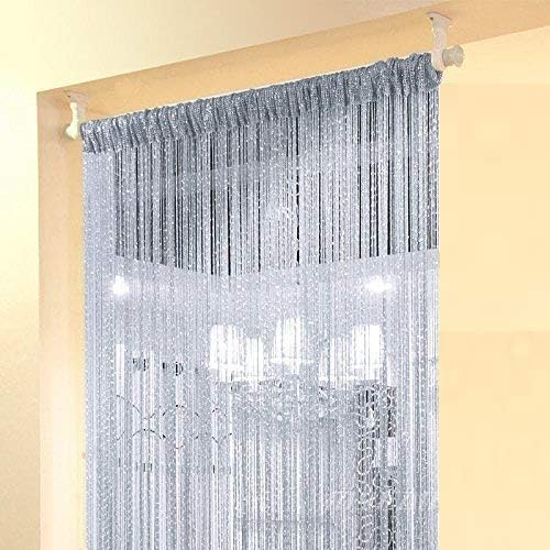 Home Decor Sequin Curtain for Doorway, Door String Curtains, 39x79 inch Hanging by LBttnny
