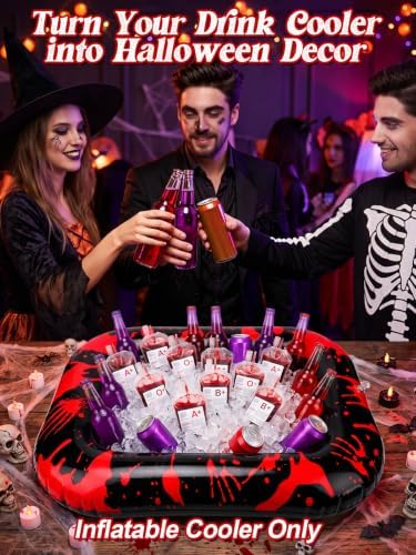 Cosweet Halloween Ice Serving Bar Party Supplies, 28'' x 22'' - Image 2