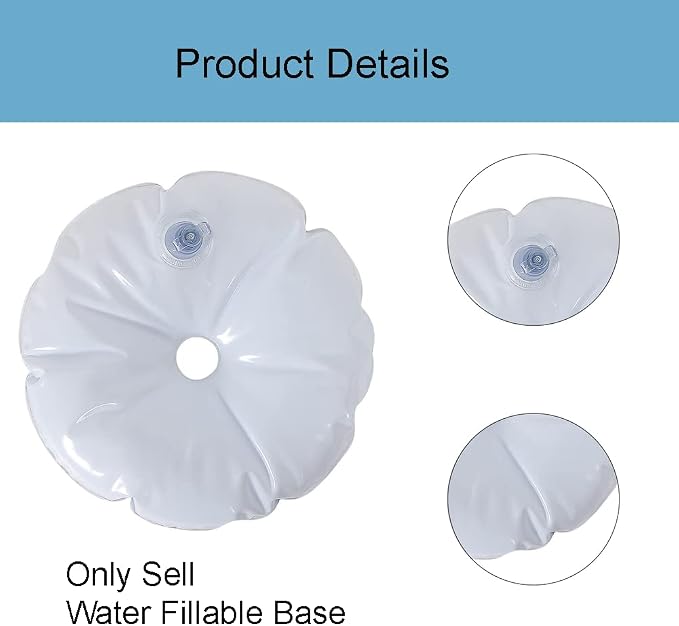 Ragyzity Water Fillable Base for The Balloon Column, 2 Pieces Balloon Arch - Image 2