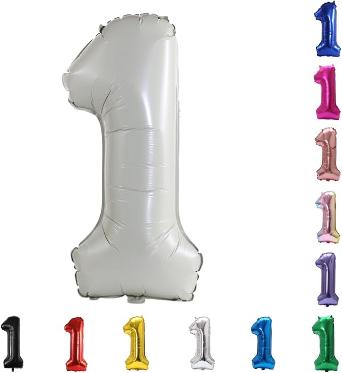 YPSelected 32 Inch Large Foil Helium Number Balloon Birthday Wedding Party 0-9 by YPSelected