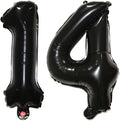 Number 14 Balloon Foil Mylar Balloons by YPSelected