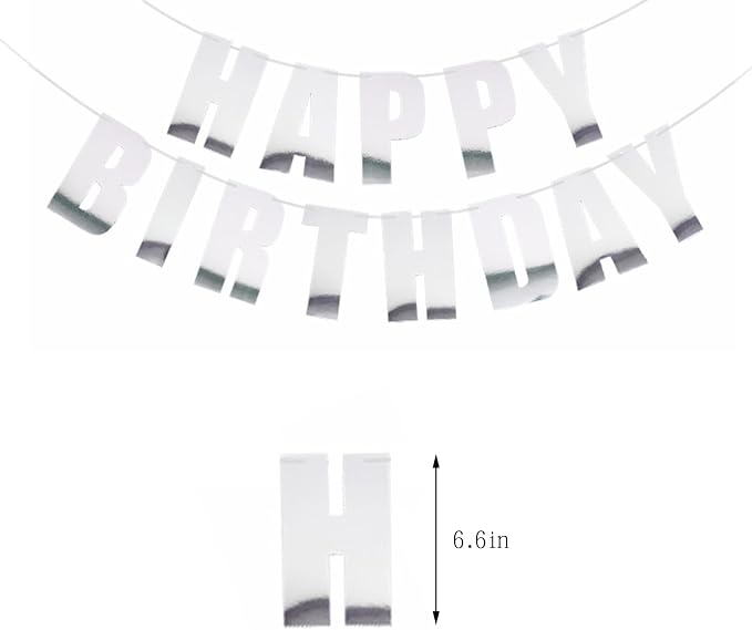 MEETINGU Happy Birthday Banner, Theme Party - Image 2