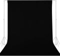 GFCC 6FTx9FT Black Backdrop Background by GFCC